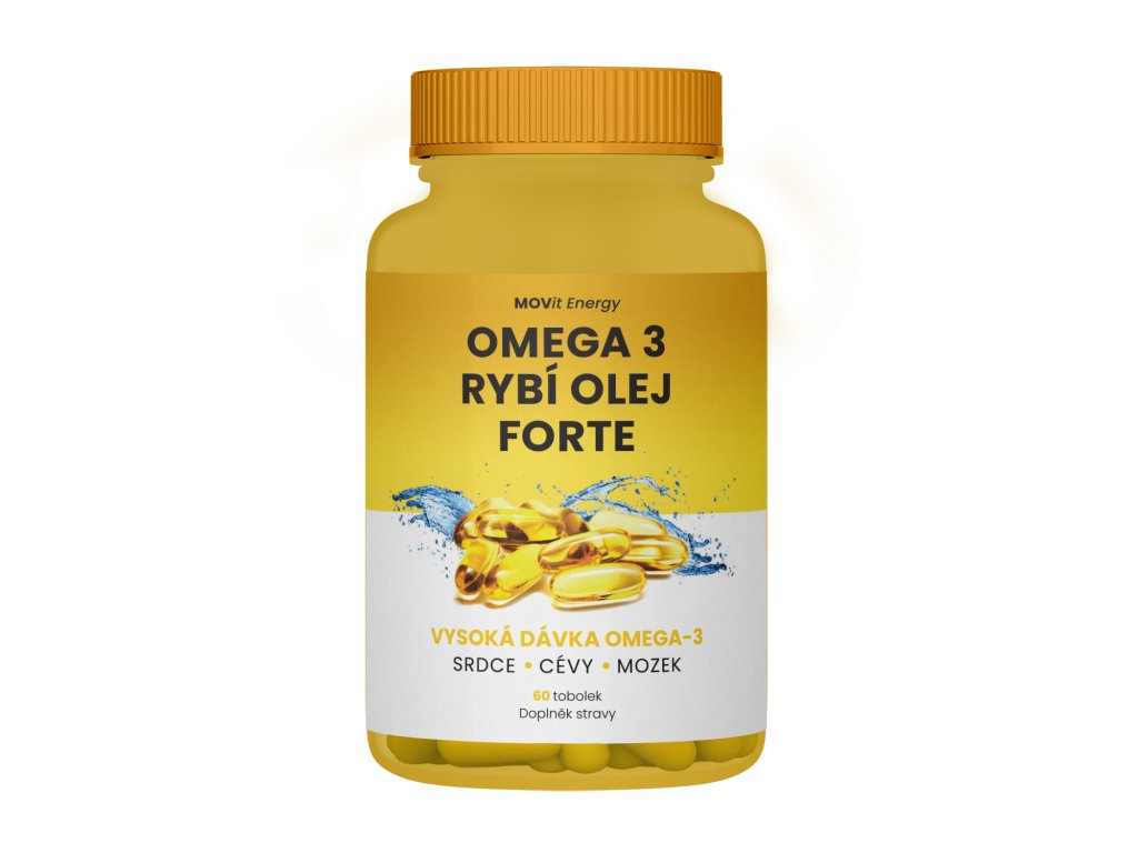 Movit Omega 3 Rybí Olej Forte