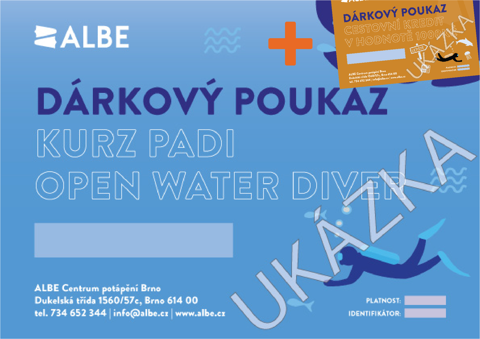 Albe Open Water Diver Padi Vip