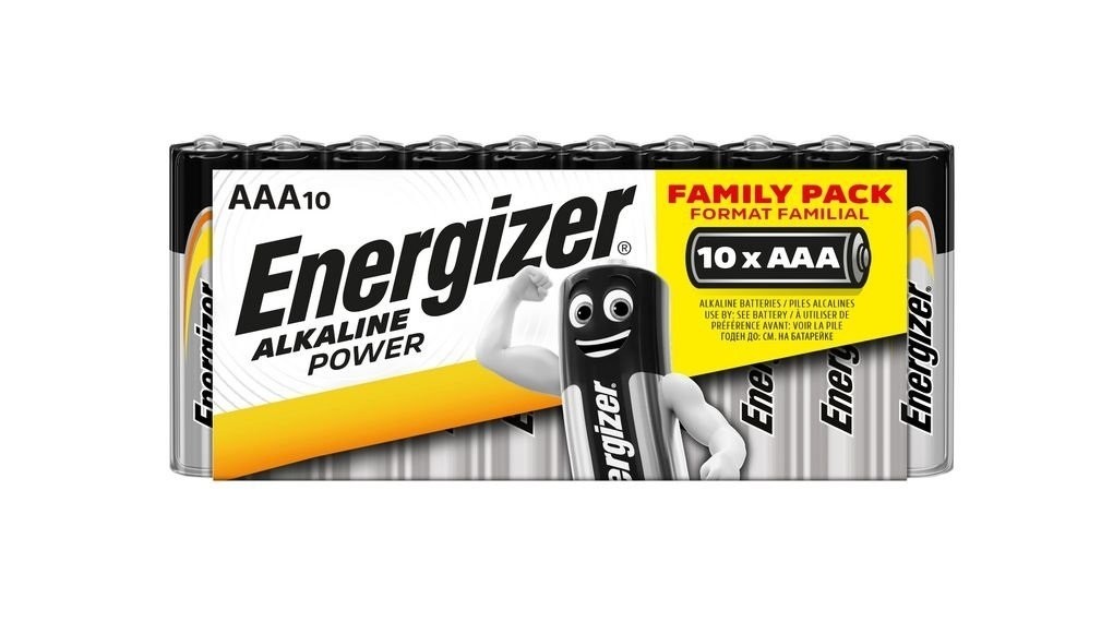 Energizer Alkaline Power Family Pack AAA 10ks